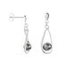 Boucles D'oreilles Pendantes Polynesie Argent  Perle D'imitation Oxyde - Boucles d'oreilles fantaisie Femme | Histoire d’Or