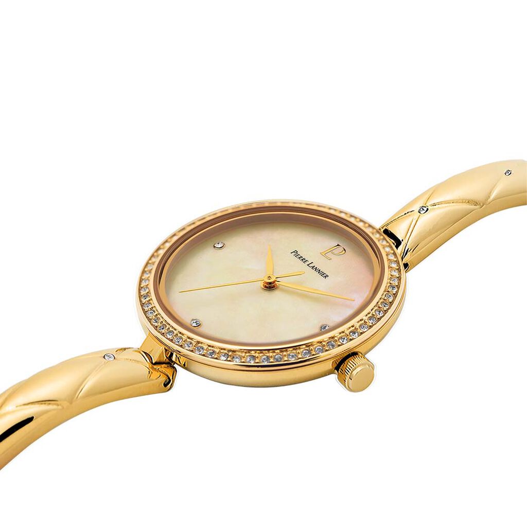 Montre Pierre Lannier Leia Blanc - Montres Femme | Histoire d&rsquo;Or