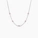 Collier Borya Argent Blanc Oxyde De Zirconium - Colliers fantaisie Femme | Histoire d’Or