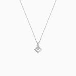Collier Liana Or Blanc Diamant - Bijoux Pierres Pr&eacute;cieuses Femme | Histoire d&rsquo;Or