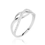 Bague Omnia Or Blanc Diamant - Bagues avec pierre Femme | Histoire d&rsquo;Or
