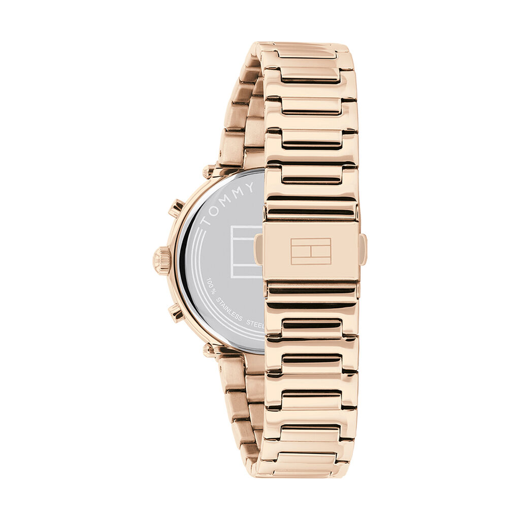 Montre Tommy Hilfiger Emery Doré Rose - Montres Femme | Histoire d’Or