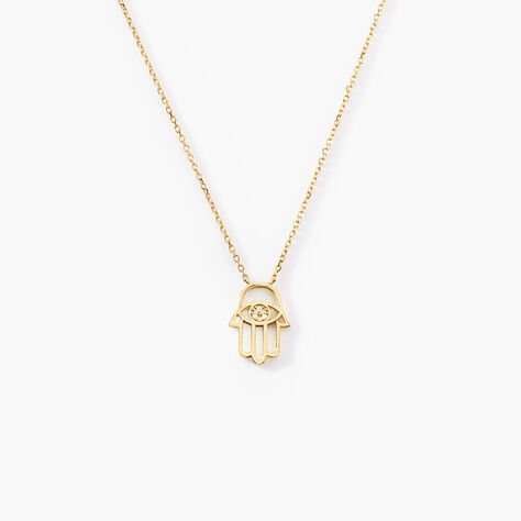 Collier Jamal Or Jaune Diamant - Colliers Femme | Histoire d’Or