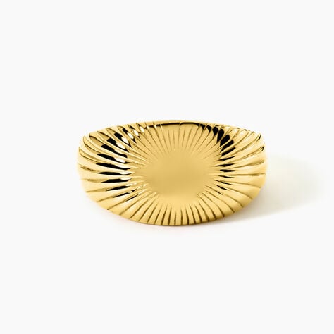 Bague Arianne Acier Jaune - Bagues fantaisie Femme | Histoire d&rsquo;Or