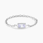 Bague Lipa Argent Blanc Oxyde De Zirconium - Bagues solitaires Femme | Histoire d&rsquo;Or