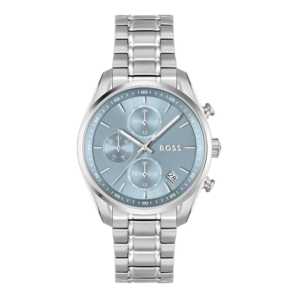 Montre Boss Grand Tour Ladies Bleu - Montres Femme | Histoire d’Or