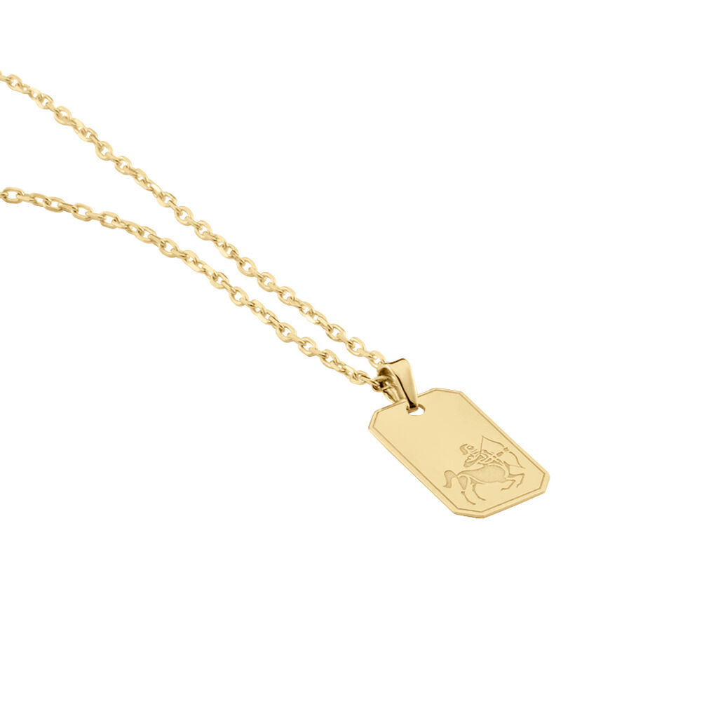 Collier Plaqué Or Quintien - Colliers Zodiaque Homme | Histoire d’Or