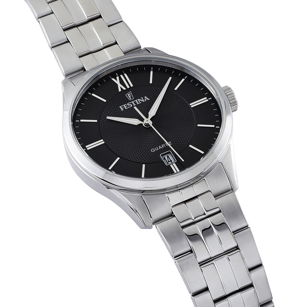 Montre Festina Classique Noir - Montres Homme | Histoire d’Or