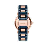 Montre Fossil Carlie 38 Bleu - Montres Femme | Histoire d&rsquo;Or