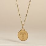 Pendentif Lamie Zodiaque Or Jaune - Pendentifs Zodiaque Unisex | Histoire d&rsquo;Or