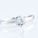 Bague Solitaire Natalia Pl Platine Blanc Diamant - Bagues solitaires Femme | Histoire d’Or
