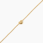 Bracelet Telia Argent Dor&eacute; A L'Or 750/1000 - F&ecirc;te des m&egrave;res Femme | Histoire d&rsquo;Or