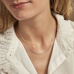 Chaine Tamsina Argent Blanc - Chaines Femme | Histoire d&rsquo;Or