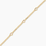 Bracelet Sweetheart Argent Dor&eacute; A L'Or 750/1000 Nacre - F&ecirc;te des m&egrave;res Femme | Histoire d&rsquo;Or