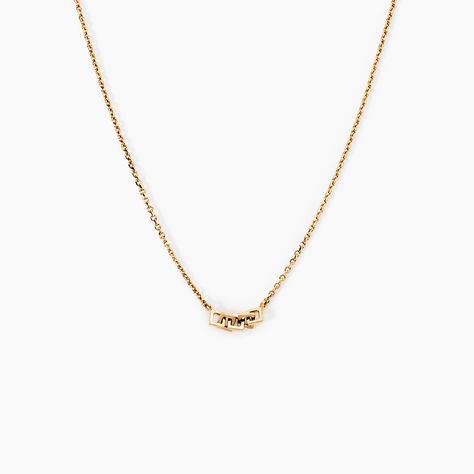 Collier Linka Plaqu&eacute; Or Jaune - Colliers fantaisie Femme | Histoire d&rsquo;Or