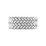 Bague Argent Blanc - Bagues Homme | Histoire d&rsquo;Or