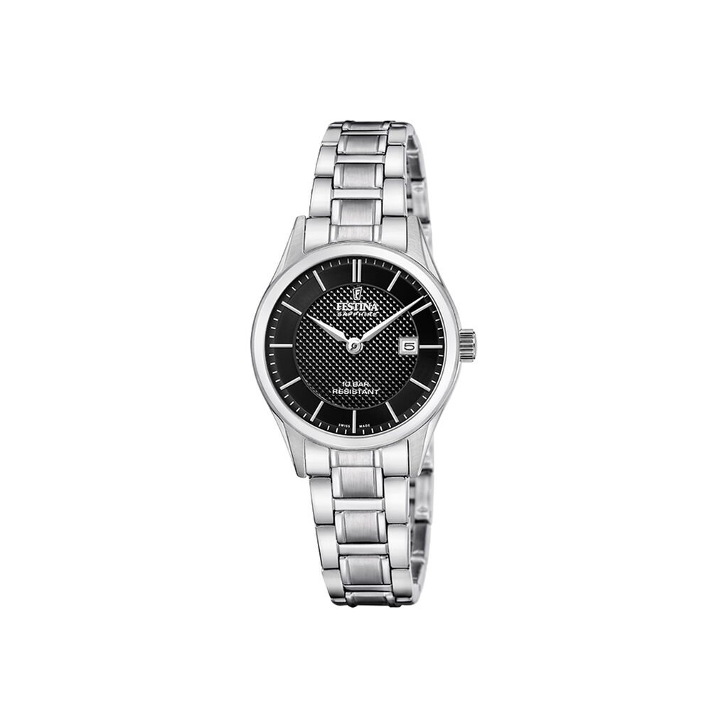 Montre Festina Swiss Made 29 Noir - Nouveautés Femme | Histoire d’Or