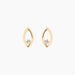 Boucles D'Oreilles Puces Orso Or Jaune Diamant - Clous d'oreilles Femme | Histoire d&rsquo;Or