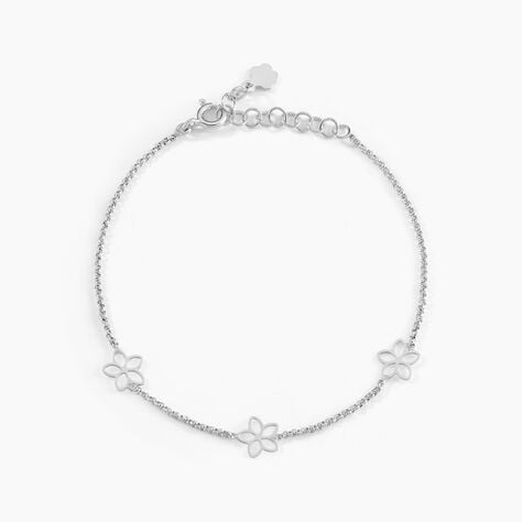 Bracelet Tinou Argent Blanc - Bracelets Femme | Histoire d&rsquo;Or