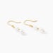 Boucles D'oreilles Pendantes Pearly Or Jaune Perle De Culture - Boucles d'oreilles pendantes Femme | Histoire d’Or