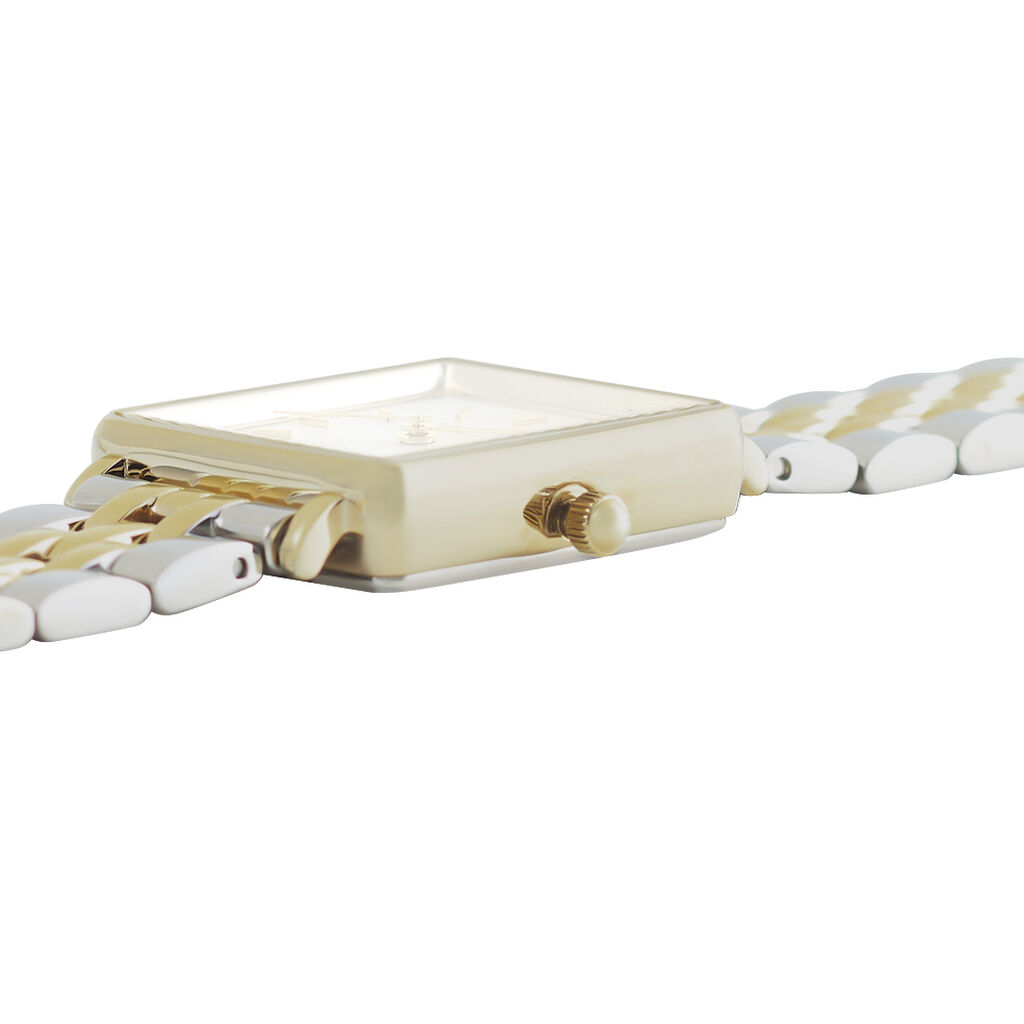 Montre Rosefield The Mini Boxy Blanc - Montres Femme | Histoire d’Or