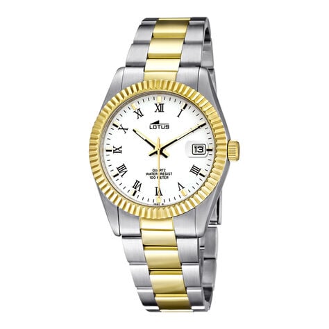 Montre Lotus Excellent Blanc - Montres Homme | Histoire d&rsquo;Or