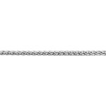 Bracelet Jany Maille Palmier Or Blanc - Bracelets cha&icirc;ne Femme | Histoire d&rsquo;Or