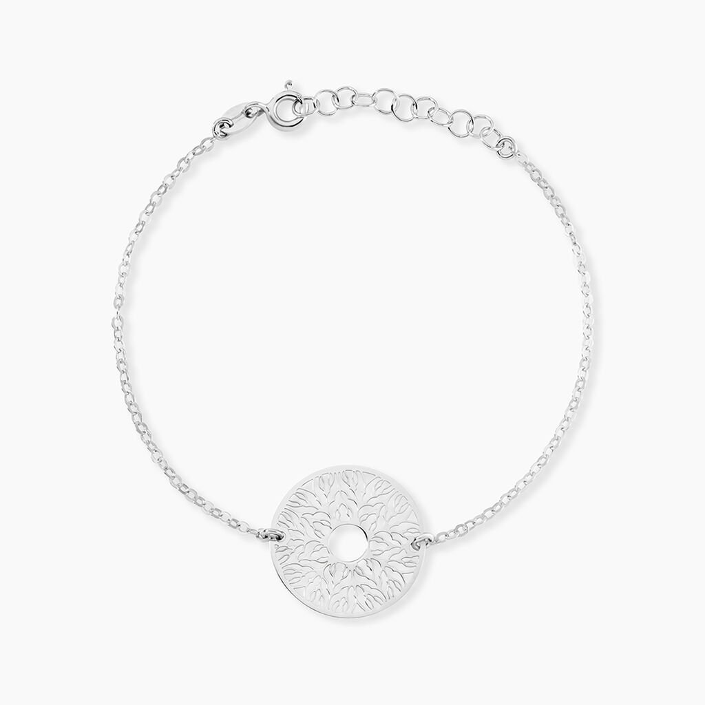 Bracelet Lauretta Argent Blanc - Bracelets Femme | Histoire d’Or