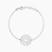 Bracelet Lauretta Argent Blanc - Bracelets Femme | Histoire d’Or