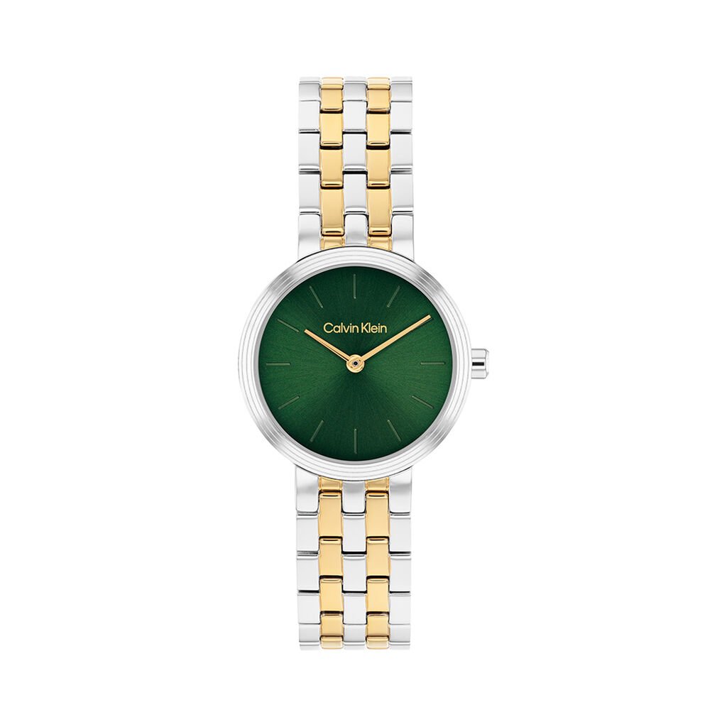Montre Calvin Klein Forme Vert - Montres Femme | Histoire d&rsquo;Or