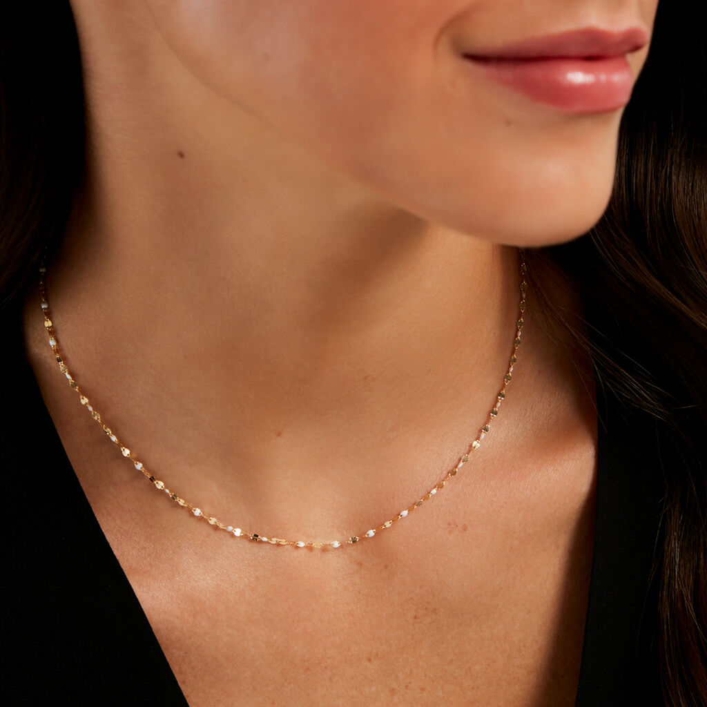 Collier Or Jaune Asteria - Bijoux sans pierre Enfant | Histoire d&rsquo;Or