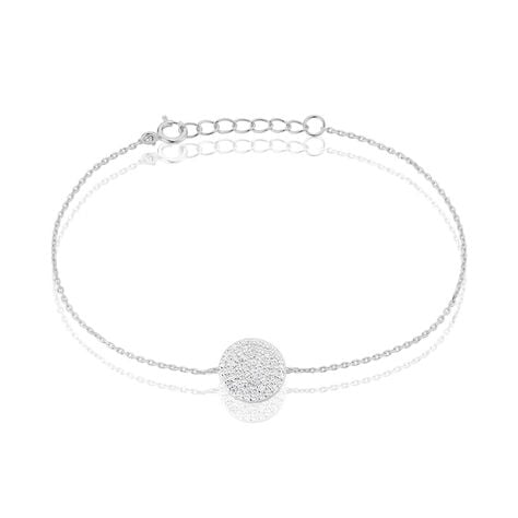 Bracelet Angeles Argent Blanc Oxyde De Zirconium - Bracelets Femme | Histoire d’Or