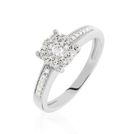 Bague Serena Or Blanc Diamant - Bagues avec pierre Femme | Histoire d’Or