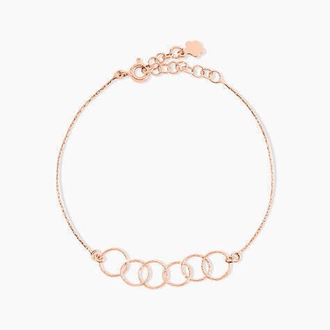 Bracelet Argent Rose Bulle - Bracelets Femme | Histoire d’Or
