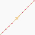 Bracelet Krystle Argent Dor&eacute; A L'Or 750/1000 - Bijoux sans pierre Femme | Histoire d&rsquo;Or