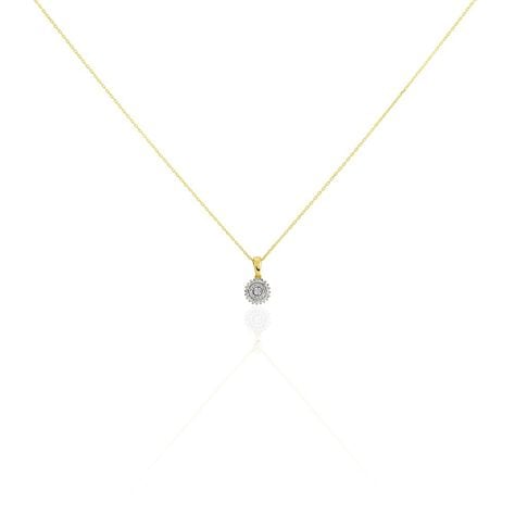 Collier Véronick Or Jaune Diamant - Colliers Femme | Histoire d’Or