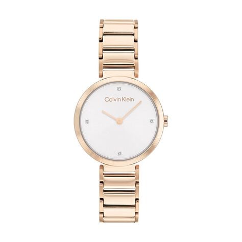 Montre Calvin Klein Minimalistic T Bar Argent - Montres Femme | Histoire d&rsquo;Or