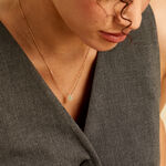 Collier Vintage Love Plaqu&eacute; Or Jaune Aventurine - Colliers Femme | Histoire d&rsquo;Or