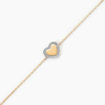 Bracelet Promesse Pour L'eternite Or Jaune Diamant - Bracelets Naissance Femme | Histoire d&rsquo;Or