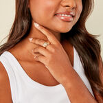 Bague Amae Plaque Or Jaune - Bagues Femme | Histoire d&rsquo;Or