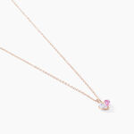 Collier Myhalf Argent Rose Oxyde De Zirconium - F&ecirc;te des m&egrave;res Femme | Histoire d&rsquo;Or