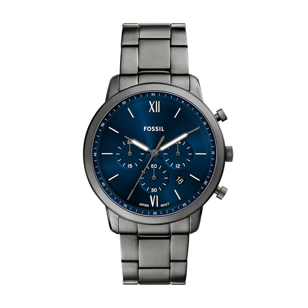 Montre Fossil Neutra Chrono Bleu - Montres Homme | Histoire d’Or