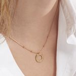 Collier Savas Plaqu&eacute; Or Jaune - Colliers fantaisie Femme | Histoire d&rsquo;Or