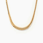 Collier Or Jaune Izel Maille Anglaise - Chaines Femme | Histoire d&rsquo;Or