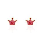 Boucles D'oreilles Puces Quinn Or Jaune - Clous d'oreilles Enfant | Histoire d&rsquo;Or