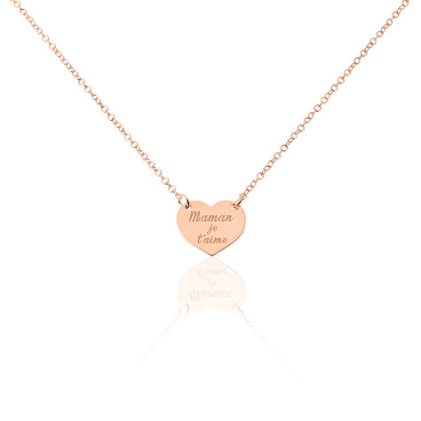 Collier Betie Argent Rose - Colliers fantaisie Femme | Histoire d’Or