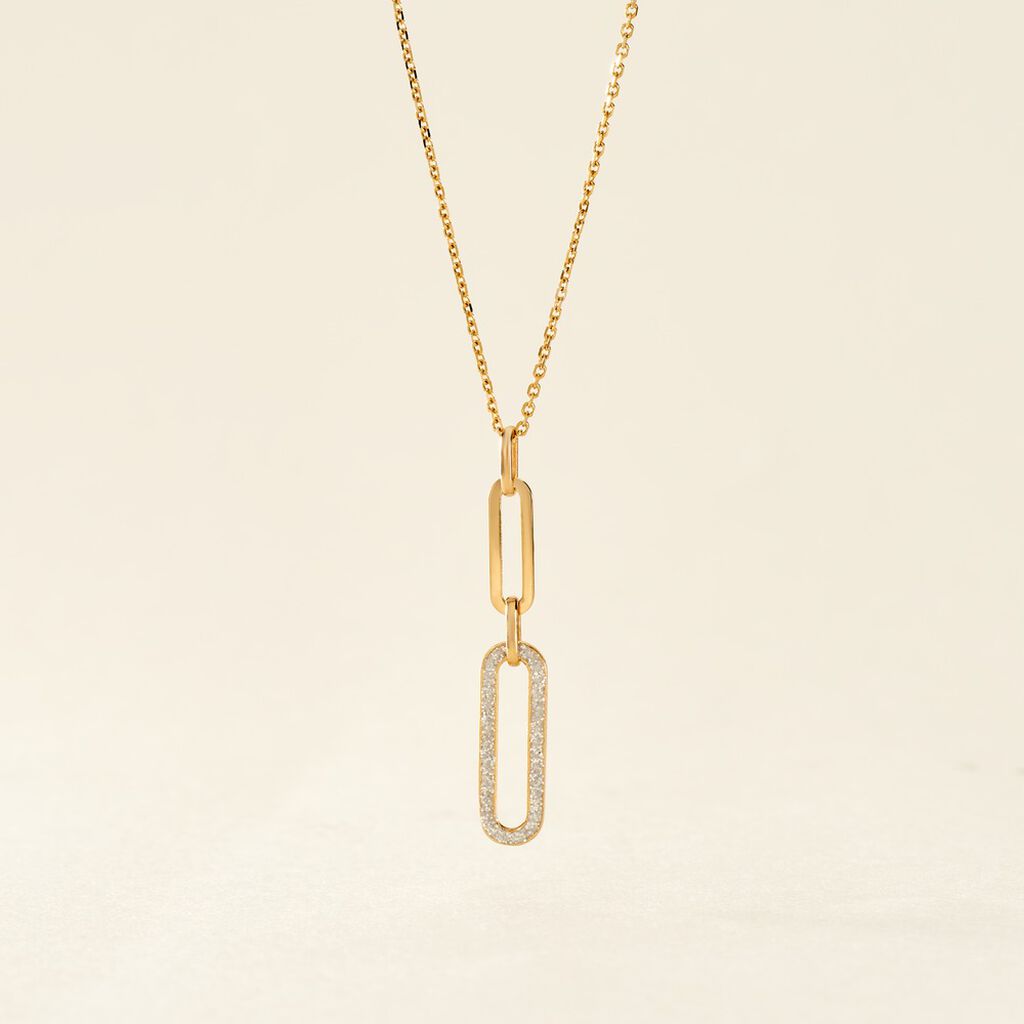 Collier Link Or Jaune - Colliers Femme | Histoire d’Or