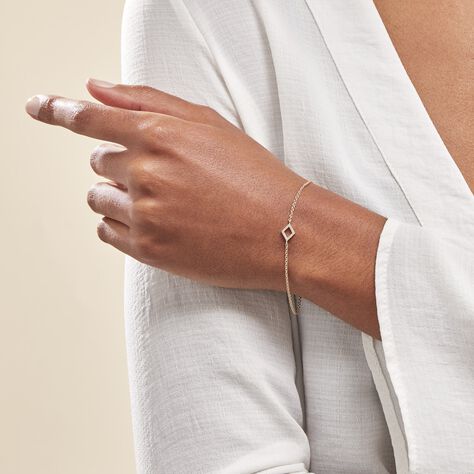 Bracelet Brody Plaqué Or Jaune Oxydes De Zirconium - Bracelets Femme | Histoire d’Or
