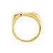 Bague Gold Aura Acier Jaune - Bagues fantaisie Femme | Histoire d’Or