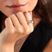 Bague Egerie Argent Blanc - Bagues fantaisie Femme | Histoire d’Or